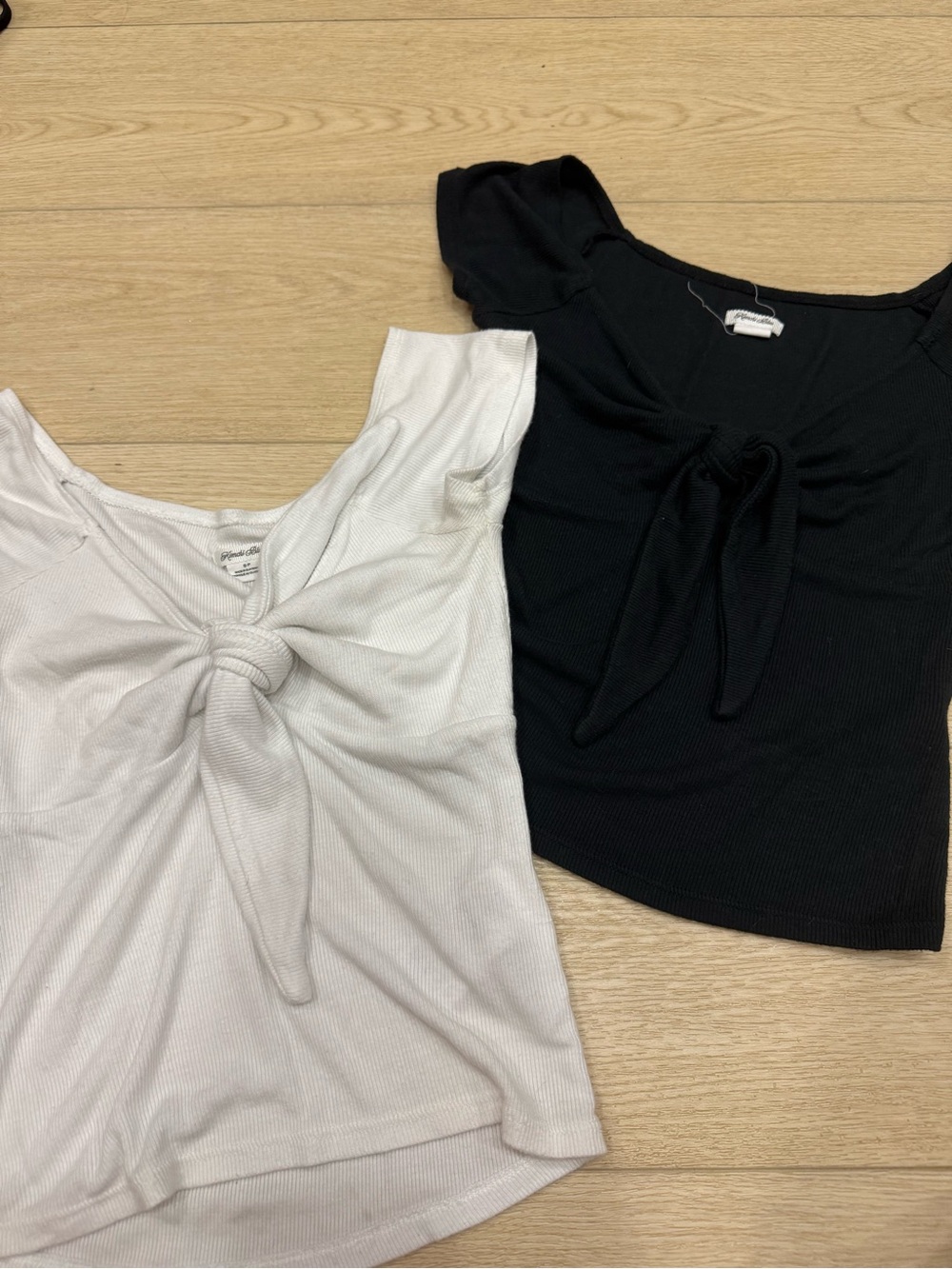 Urban Outfitters tie front tops